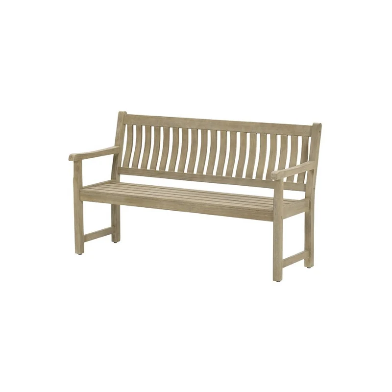 Paco houten tuinbank 150cm - eucalyptus white wash