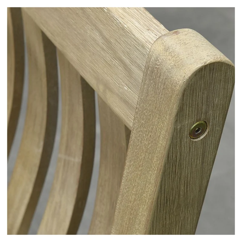 Paco houten tuinbank 150cm - eucalyptus white wash