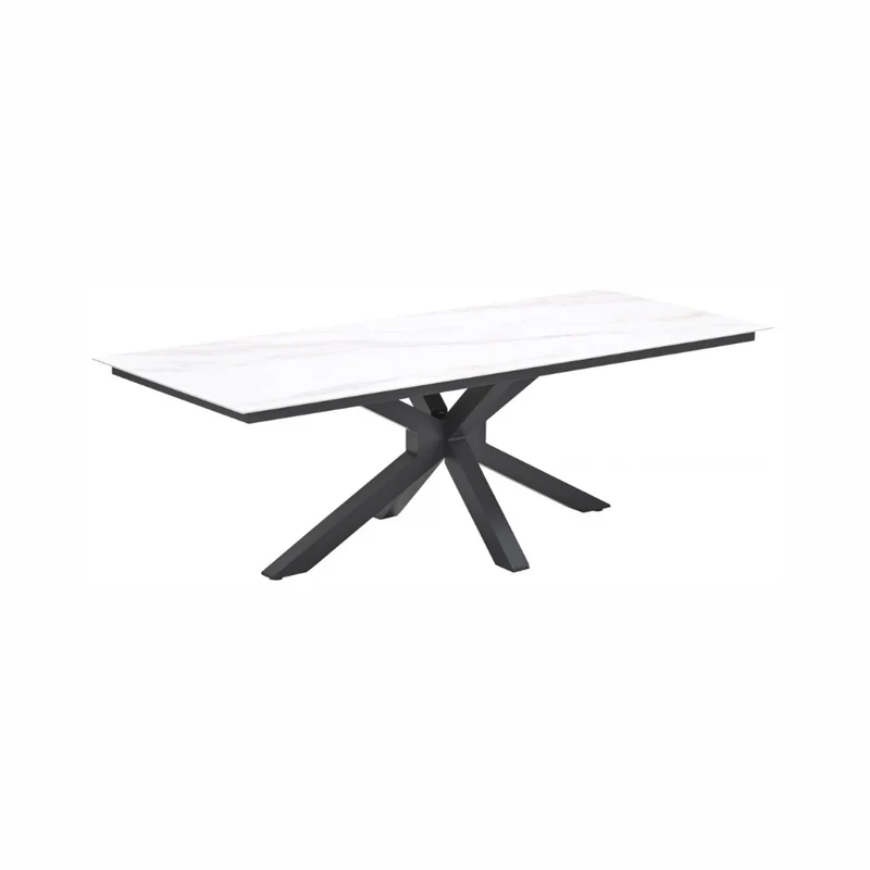 Garden Impressions Ireland Tuintafel - 240x100 cm - Centostone Venice white