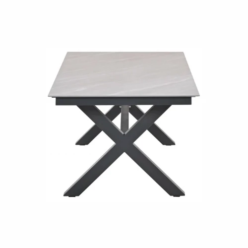 Garden Impressions Tuintafel 240x100cm Centostone Napoli sand