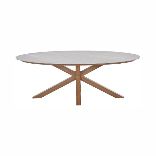 Garden Impressions Scotland Tuintafel Napoli Sand - 230x115 cm