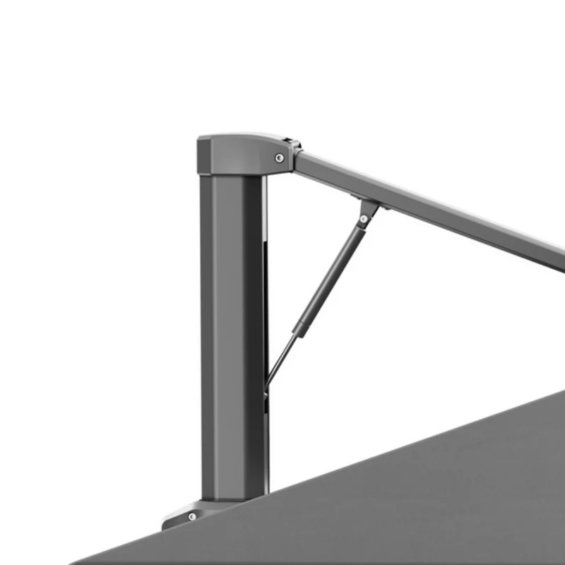 Platinum Sun & Shade zweefparasol Beaufort premium 320x320 Faded black