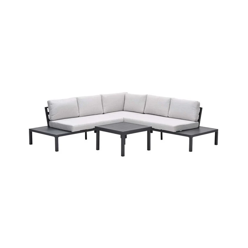 Prinos loungeset aluminium 4-delig - valley sand
