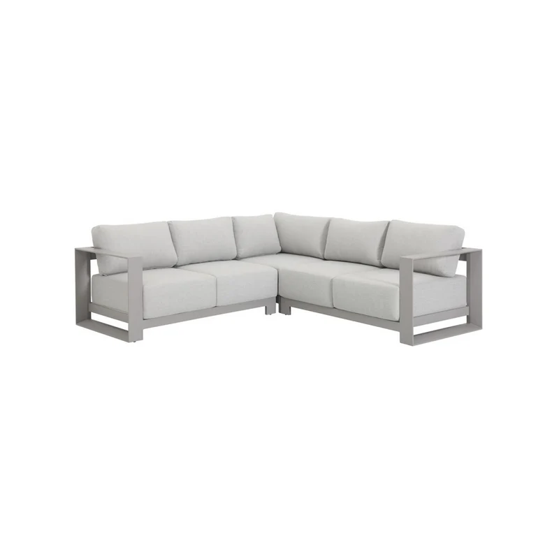 Levanto hoek loungeset - 3-delig - taupe - valley sand