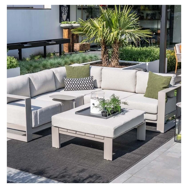 Levanto hoek loungeset - 3-delig - taupe - valley sand