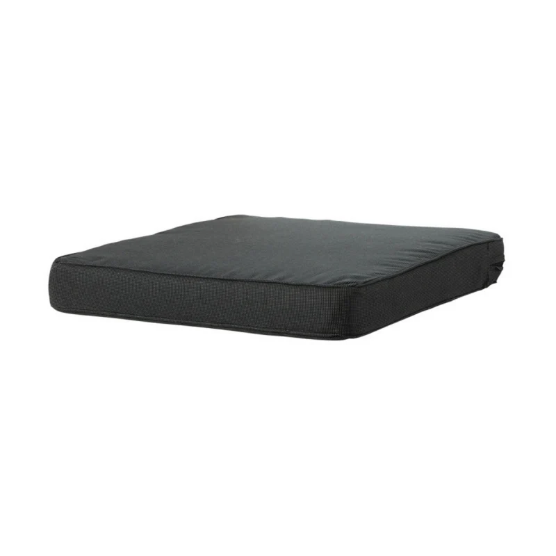 Madison lounge zitkussen 73x73 Rib zwart