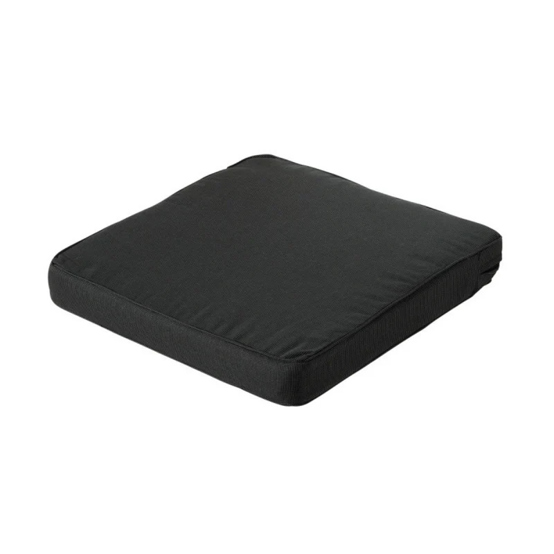 Madison loungekussenset zit 73x73 rug 40x73cm Rib zwart