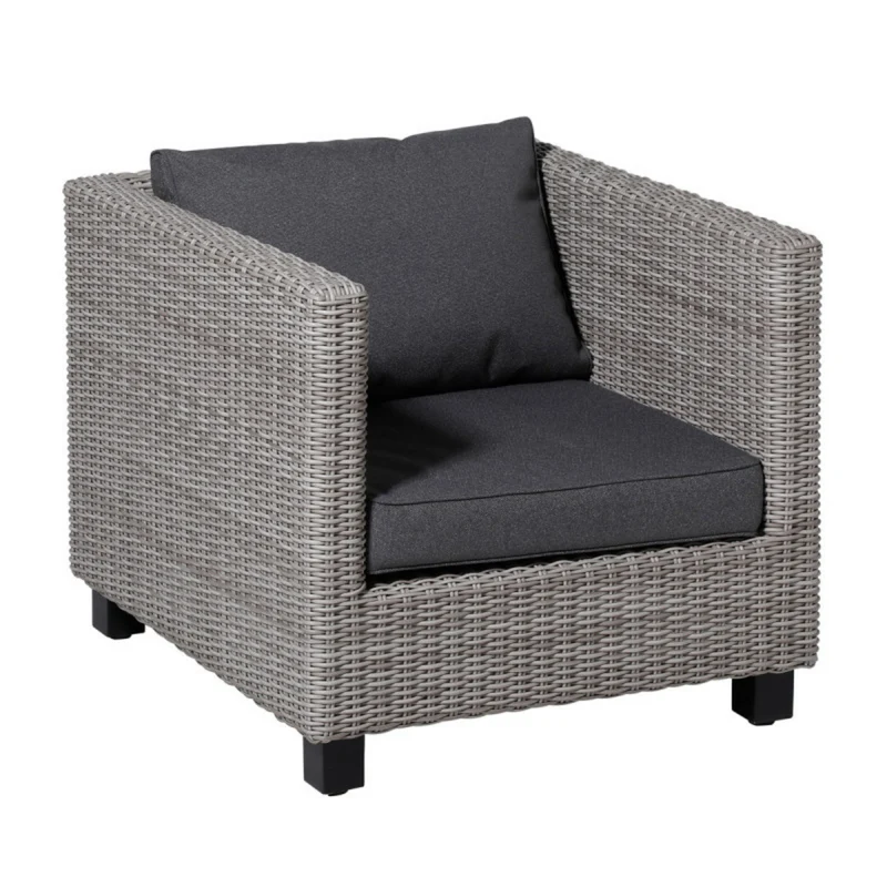 Madison loungekussenset zit 60x60cm rug 40x60cm Outdoor Manchester grijs