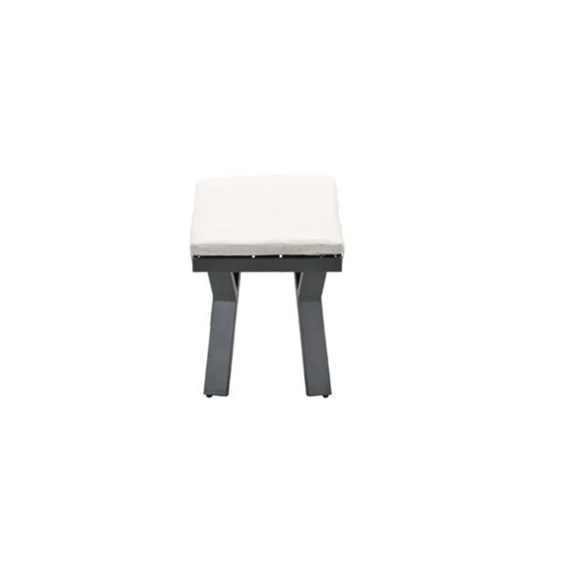 Garden impressions Sergio tuinbank 110 x 40 x H45 cm - Carbon black/desert sand