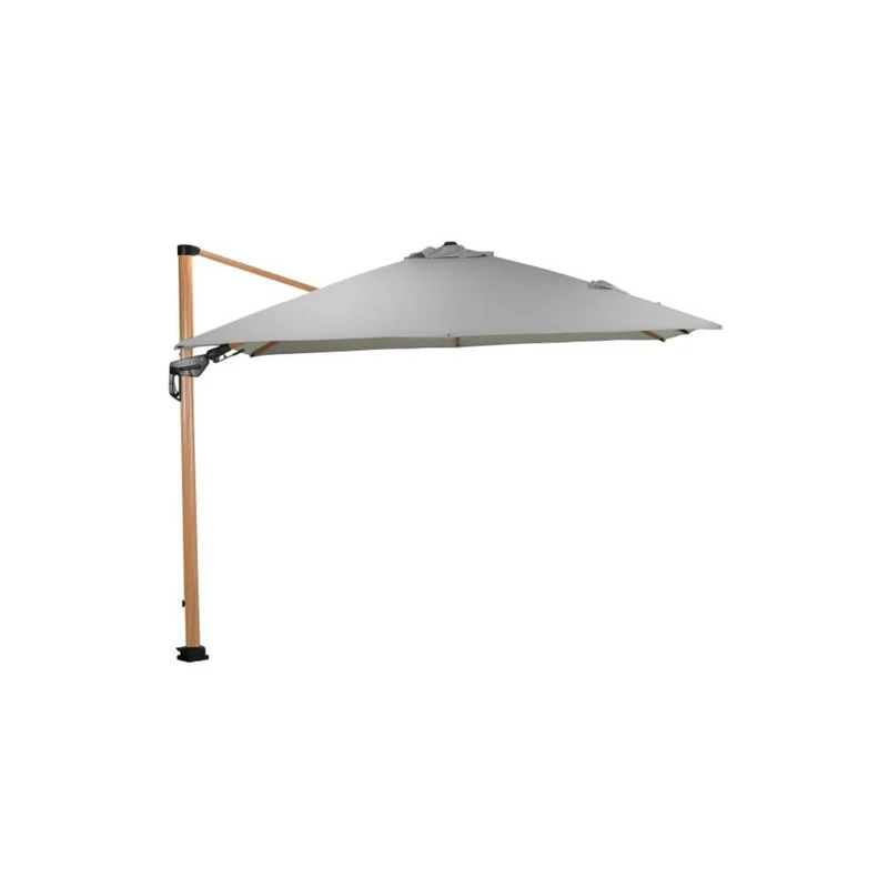 Hawaii Deluxe zweefparasol - 300x300cm - light teaklook - royal zand