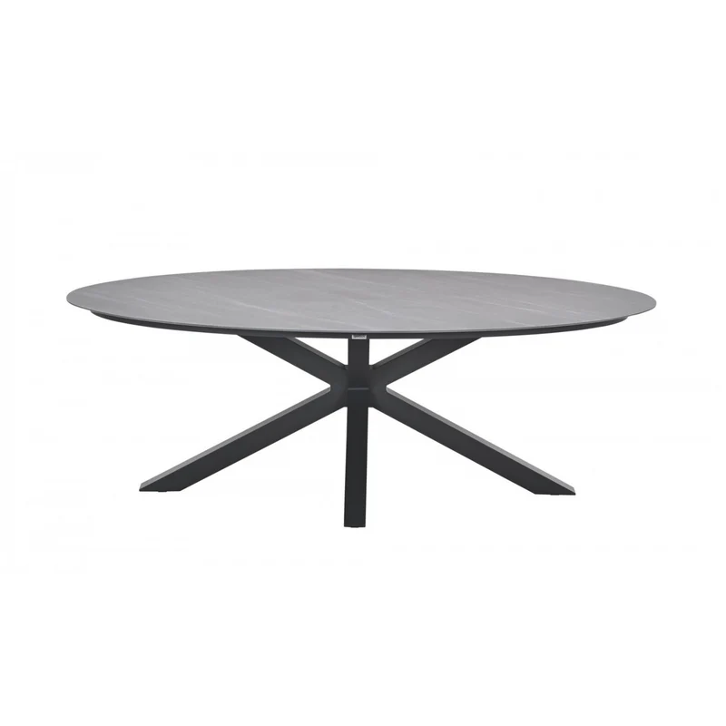 Garden Impressions Scotland tuintafel - 230x115 cm - Centostone Napoli grey