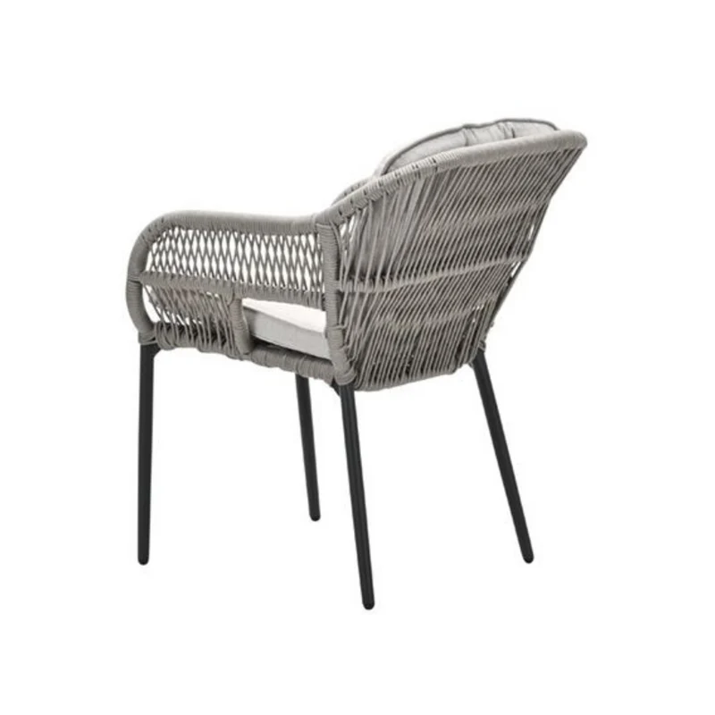 Garden Impressions Dining tuinstoel rope taupe - carbon black - desert sand