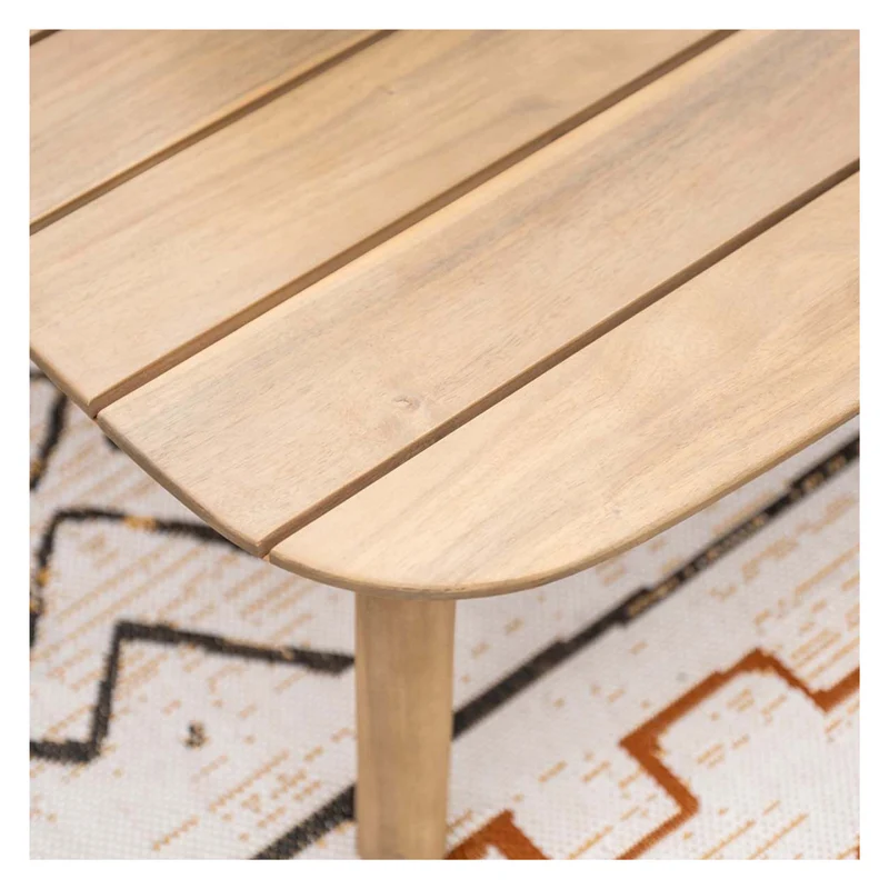 Garden Impressions Eclipse loungeset 4-delig acasia white wash-rope taupe/grey sand