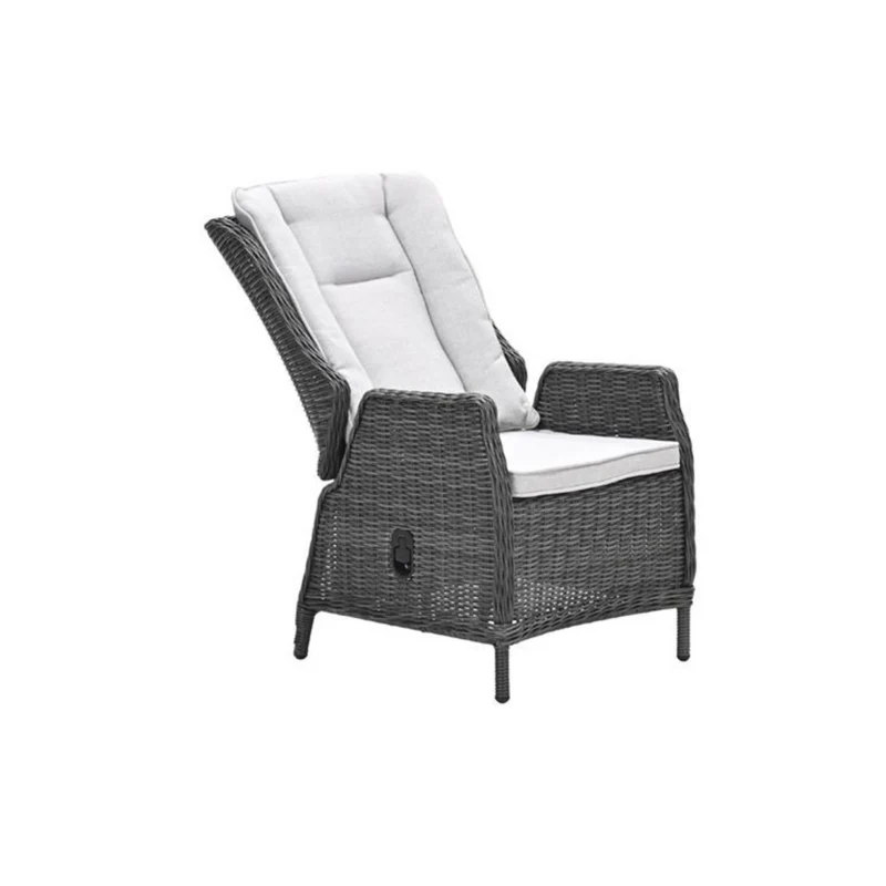 Osborne verstelbare tuinstoel wicker - earl grey - valley sand