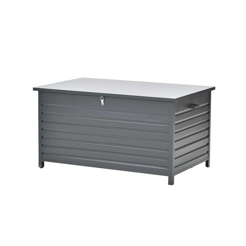 Cambridge kussenbox - aluminium - 155x97xH82,5 cm - carbon black