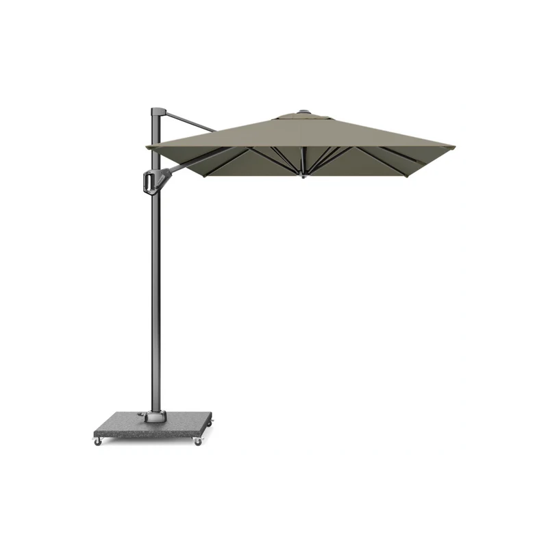Platinum Sun & Shade zweefparasol Voyager T¹ 300x200 taupe.