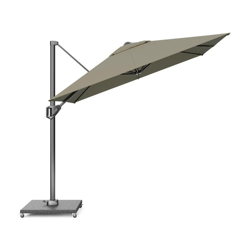 Platinum Sun & Shade zweefparasol Voyager T¹ 250x250 taupe