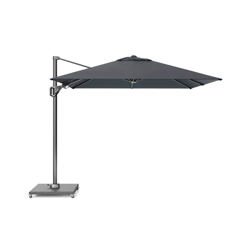 Platinum Sun & Shade zweefparasol Voyager T² premium 270x270 Faded black.