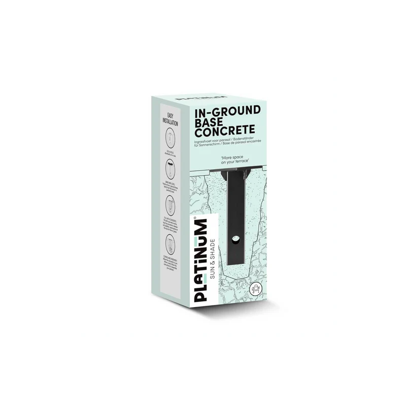 Platinum Sun & Shade ingraaf parasolvoet beton