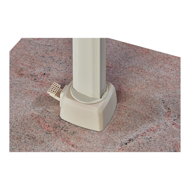Platinum Sun & Shade zweefparasol Challenger T² Sandstone frame, 300x300 Champagne