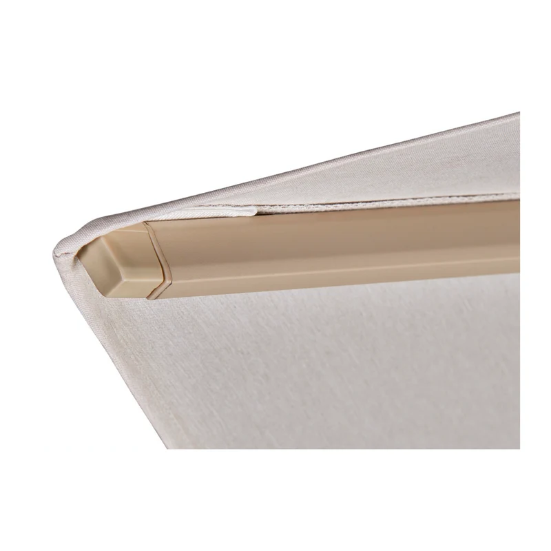 Platinum Sun & Shade zweefparasol Challenger T¹ Sandstone frame, 400x300 Champagne.