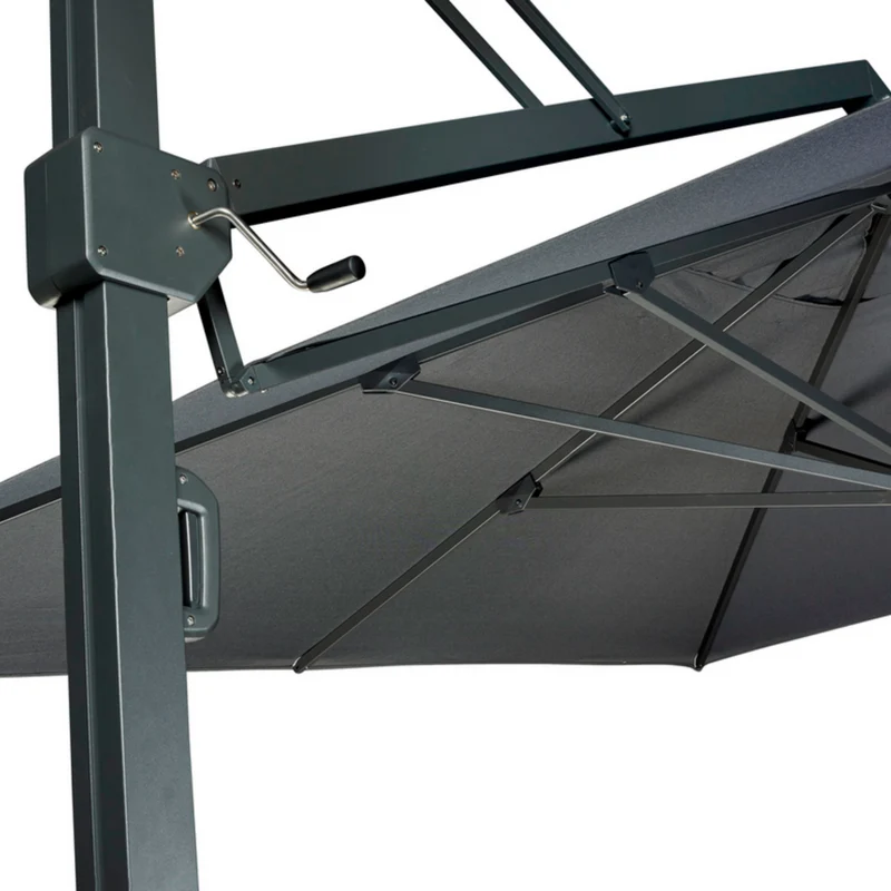 Platinum Sun & Shade zweefparasol Icon Premium 400x300 Havana.