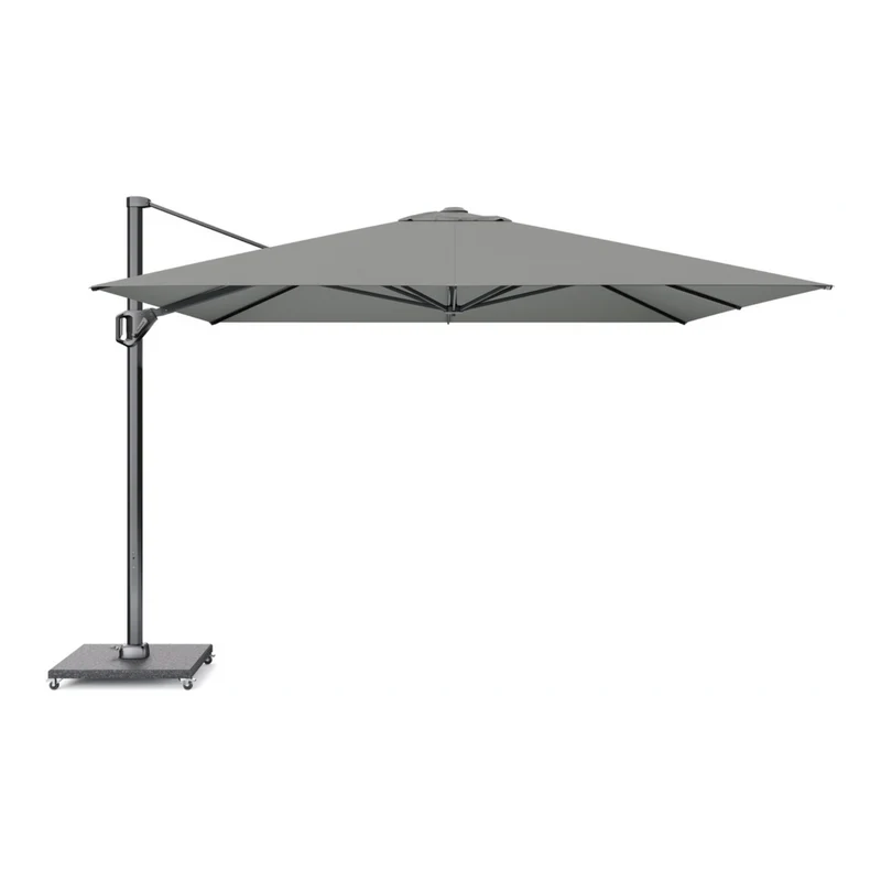 Platinum Sun & Shade zweefparasol Challenger T¹ Telescope premium 350x350 Manhattan.