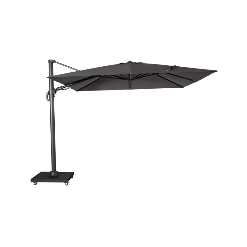 Nesling Coolfit zweefparasol PLUS 300x300cm, Antraciet.