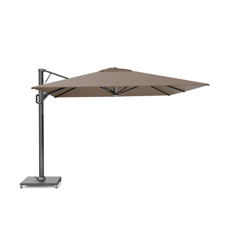 Platinum Sun & Shade zweefparasol Beaufort premium 320x320 Havana