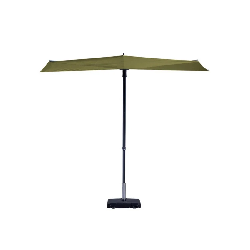 Madison Parasol sun wave 270x150cm sage green