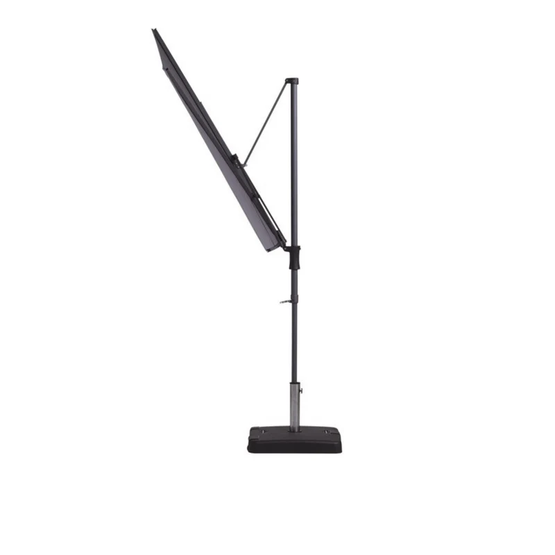 Madison Parasol sun wave 270x150cm lichtgrijs