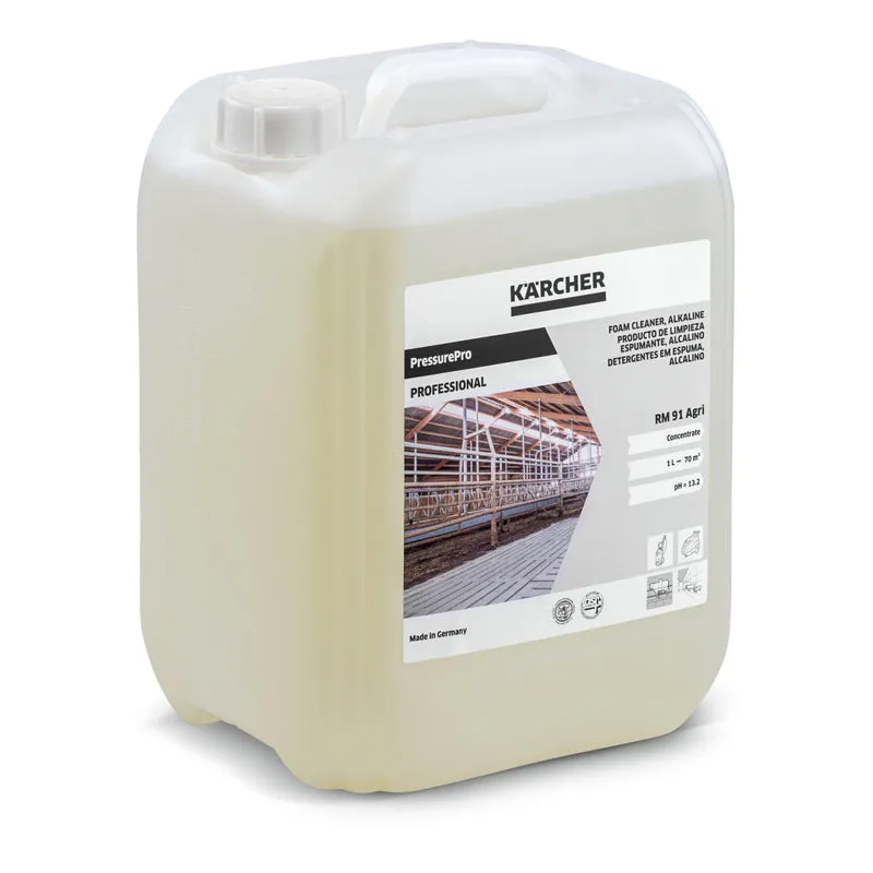 Schaumreiniger, alkalisch RM 91 Agri, 10l