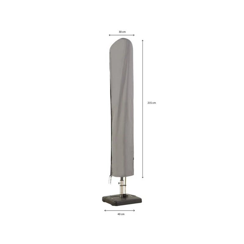 Madison parasolhoes 215x30/40cm grijs