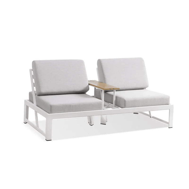 Boender Outdoor aluminium tuinbank 2-zits wit