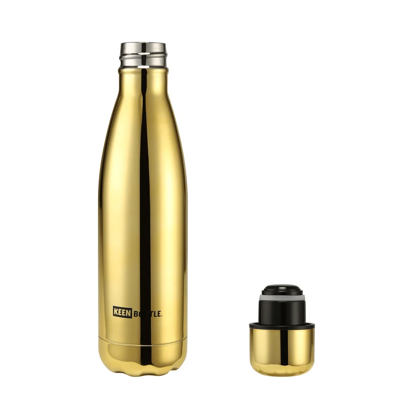 Keen Bottle waterfles 500ml goud