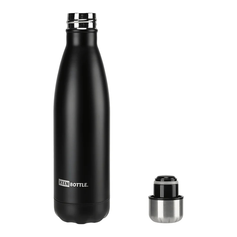 Keen Bottle waterfles 500ml Zwart