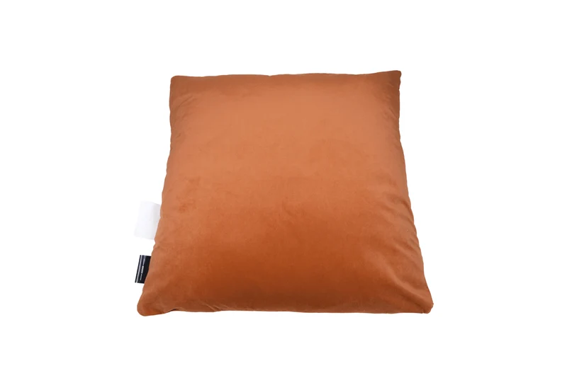 Sierkussens van 2 stuks - 45x45cm – velvet – Burnt oranje