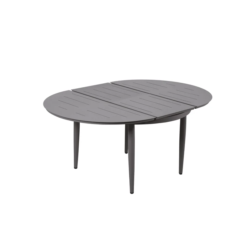 Boender Outdoor dining tuinset 5 delig aluminium antraciet grijs