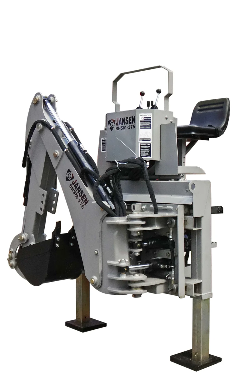 BHSM-175 Heckbagger inkl. 300 mm Schaufel, Anbaubagger, Bagger