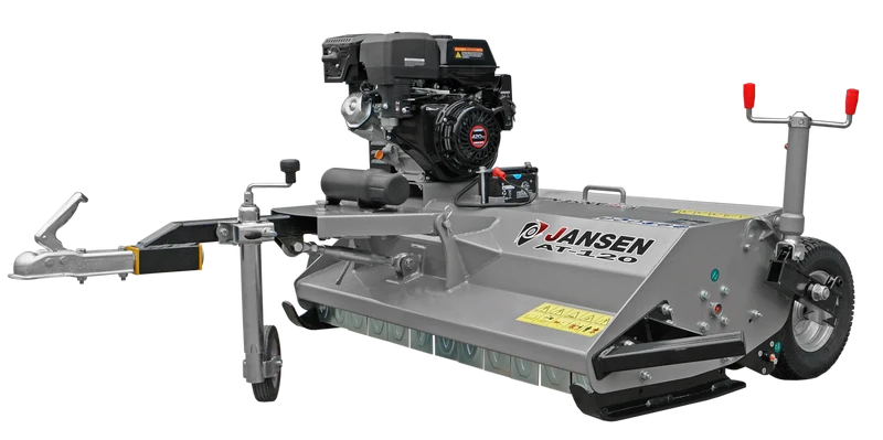 AT-120 Schlegelmulcher, 15 PS Motor, Quad ATV Traktor, Mähwerk