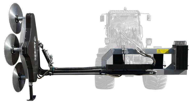 AS-600 Astsäge, Astschere, Traktor, Frontlader, 1750 mm Breite