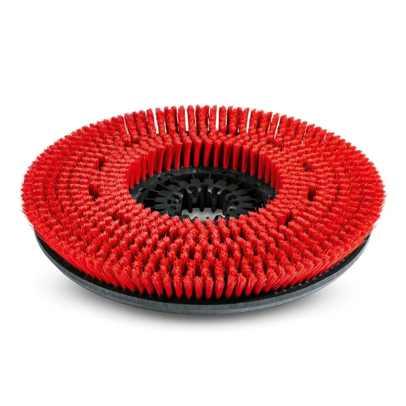 Scheibenbürste, mittel, rot, 300 mm