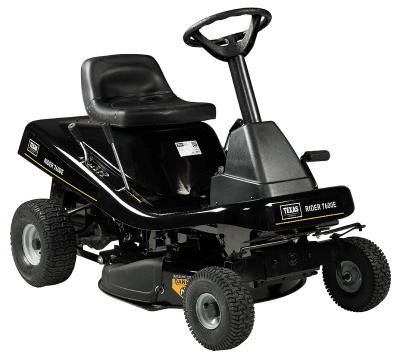 Texas Aufsitzmäher Rider 7600E 2in1 inkl. Mulchkit
