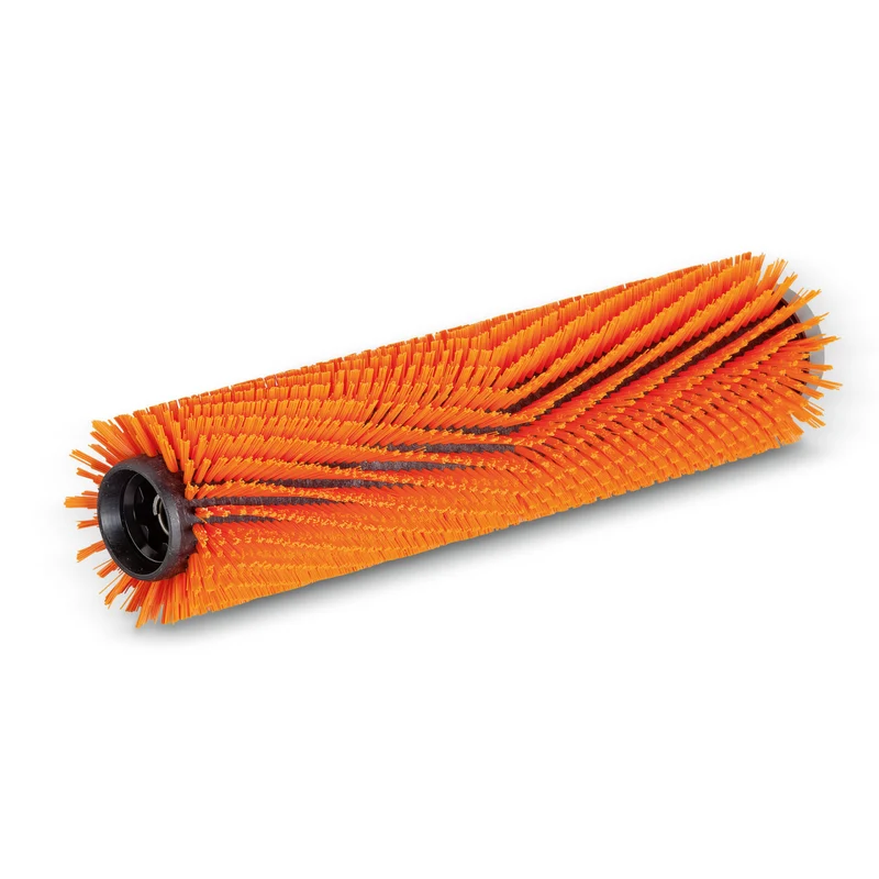 Walzenbürste, hoch-tief, orange, 400 mm