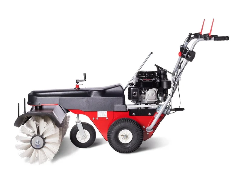4F Kehrmaschine Limpar 122 B&S mit Winterkehrbürstensatz