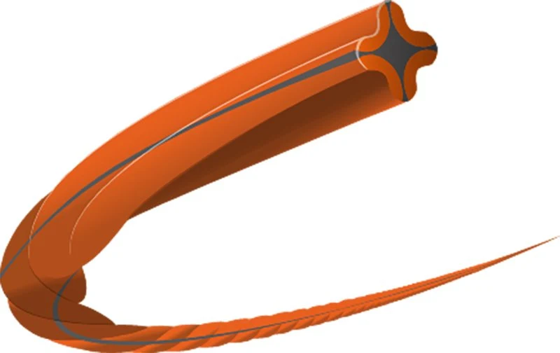 Husqvarna Trimmerfaden Whisper Twist 2,4mm / 77 m Länge