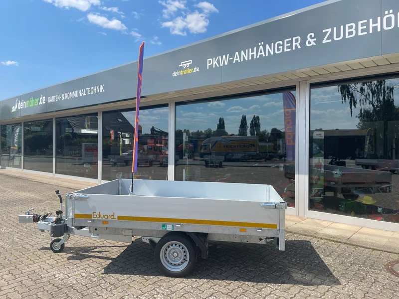 Anhänger 256 x 150 cm, 1.800 kg, Rückwärtskipper