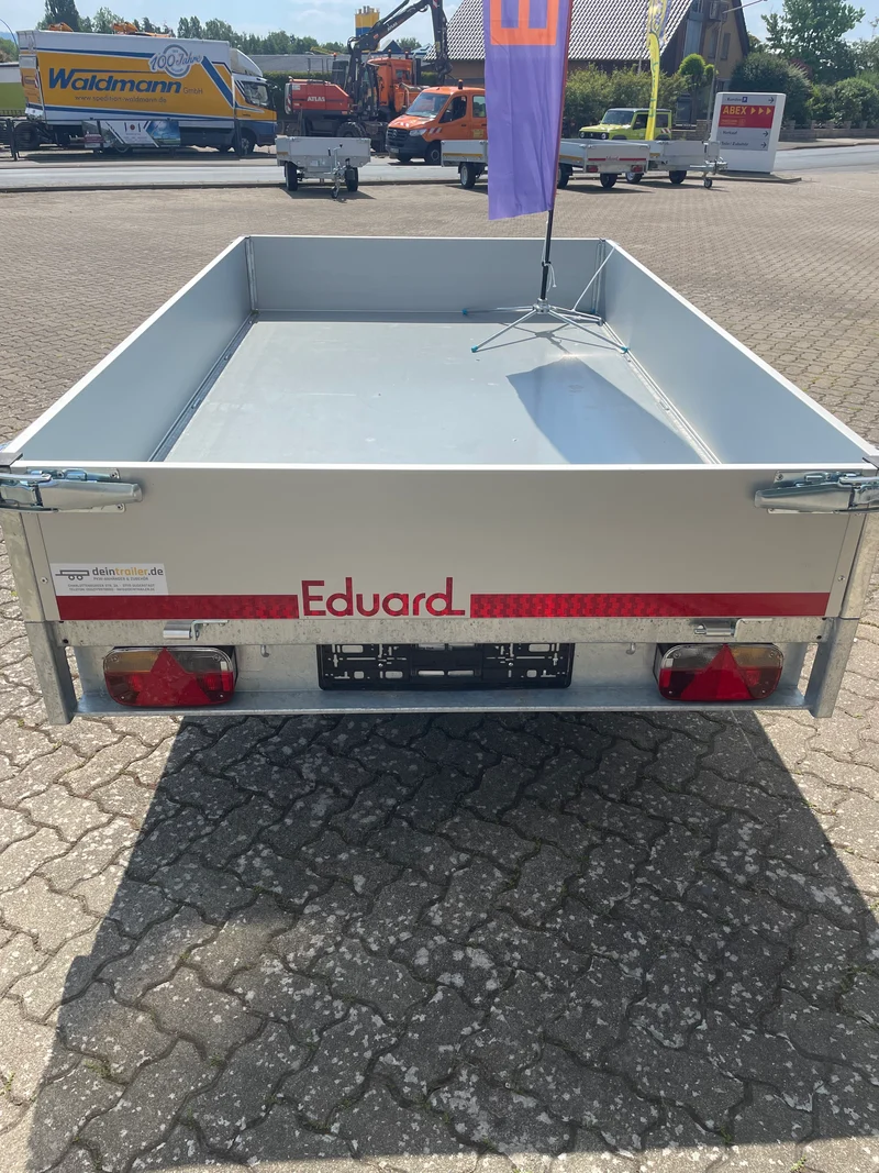 Anhänger 256 x 150 cm, 1.800 kg, Rückwärtskipper