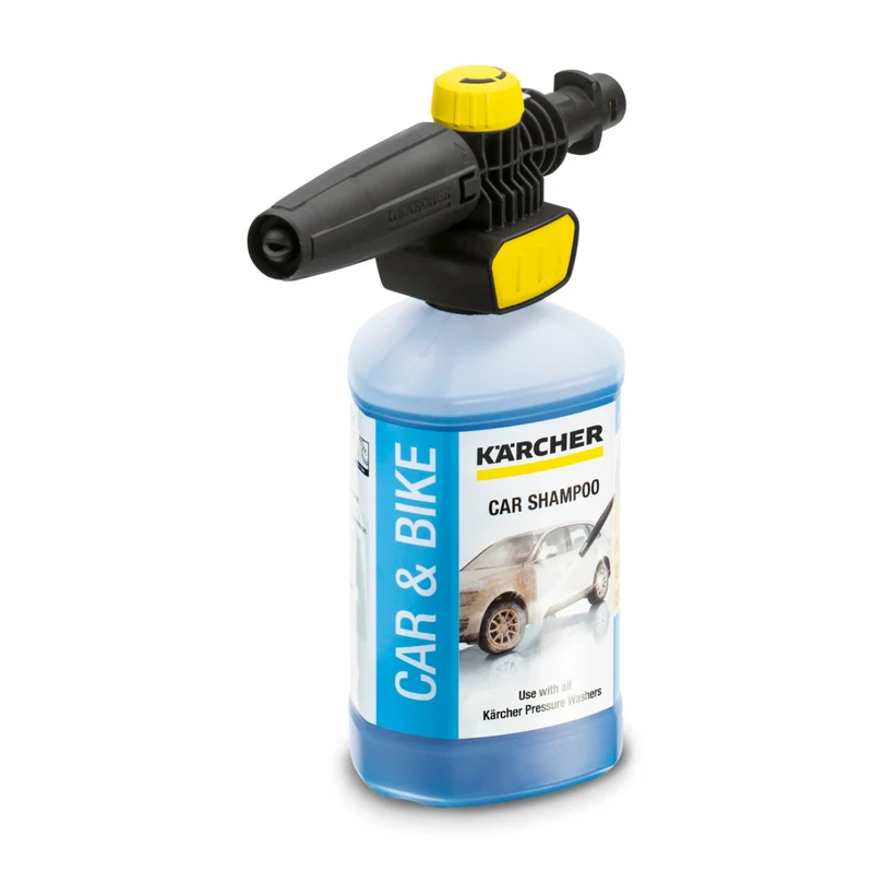 FJ 10 C Schaumdüse Connect 'n' Clean im Set mit Autoshampoo 3-in-1, 1l