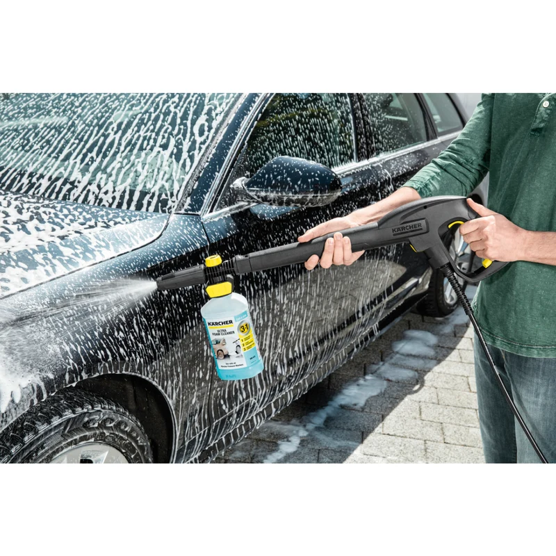 FJ 10 C Schaumdüse Connect 'n' Clean im Set mit Autoshampoo 3-in-1, 1l